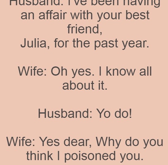 Affair with wife’s Friend