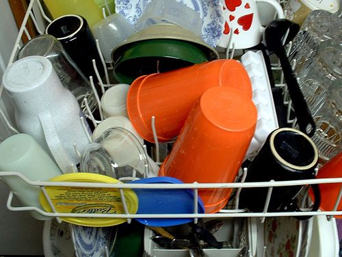 8 common mistakes in the operation of the dishwasher