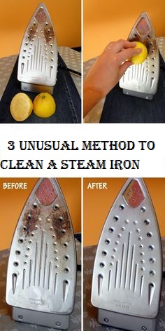 Remove Stains From The Iron-14 life Hacks