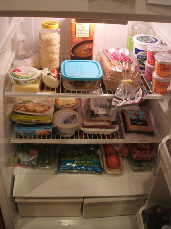 9 Error storing food in the refrigerator.