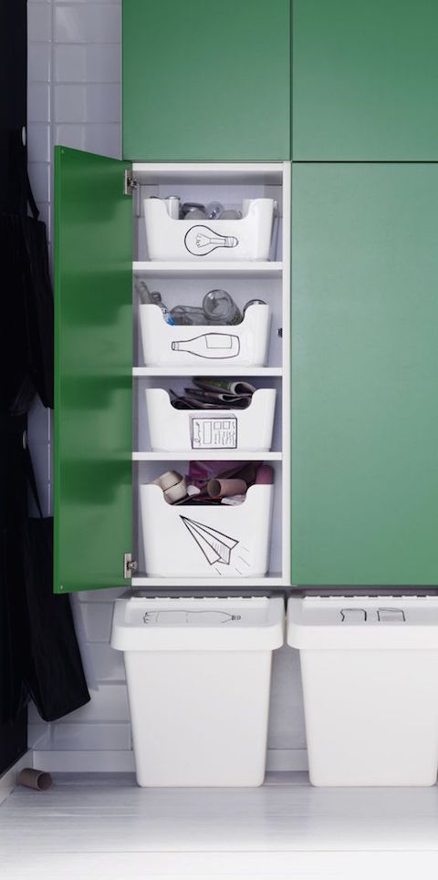 10 storage tricks with IKEA boxes. 