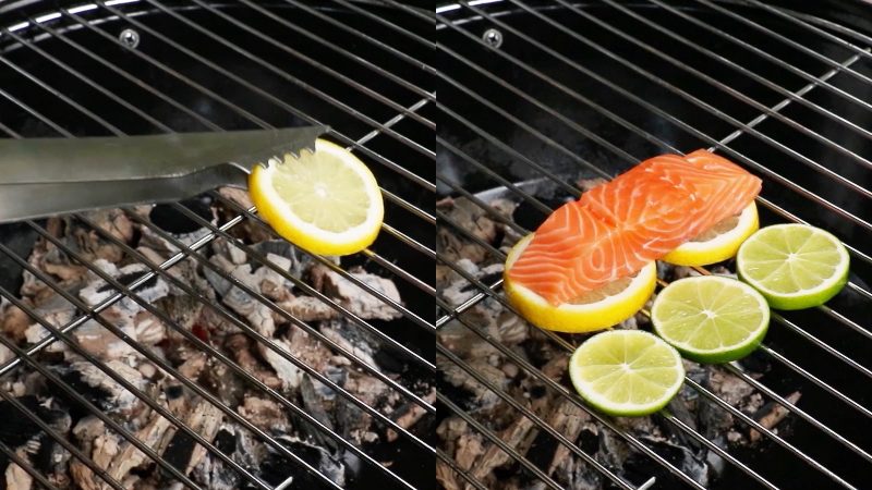 That's why you should put chips on the coals while grilling.