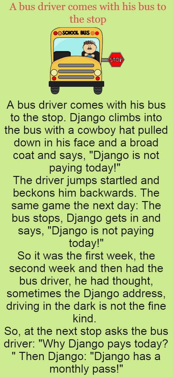 A bus driver comes with his bus to the stop