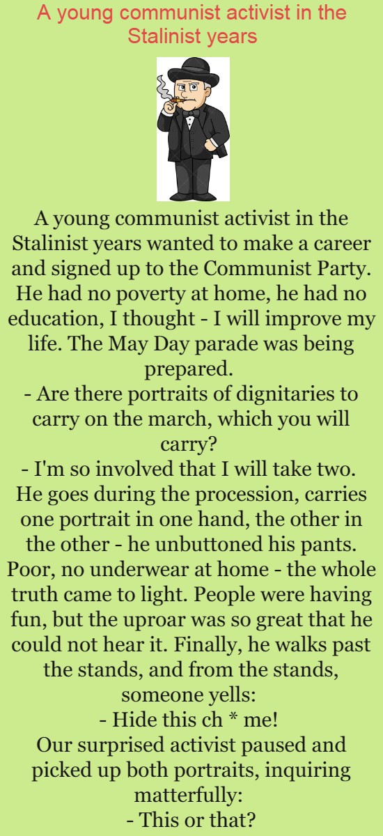 A young communist activist in the Stalinist years