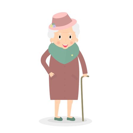 An 80-year-old trembling woman