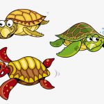 Are three turtles traveling to a source