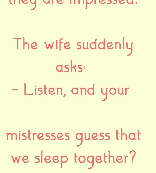 Husband and wife lie