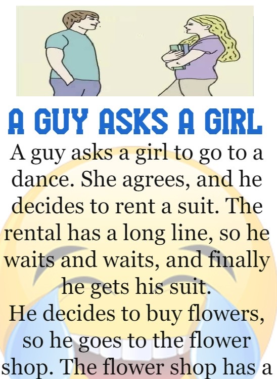 A guy asks a girl