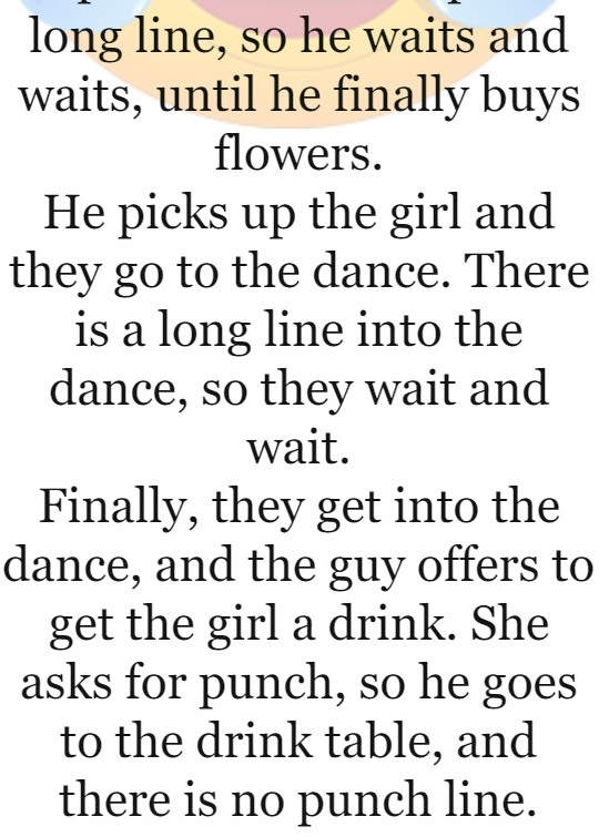 A guy asks a girl