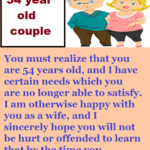 54 year old couple