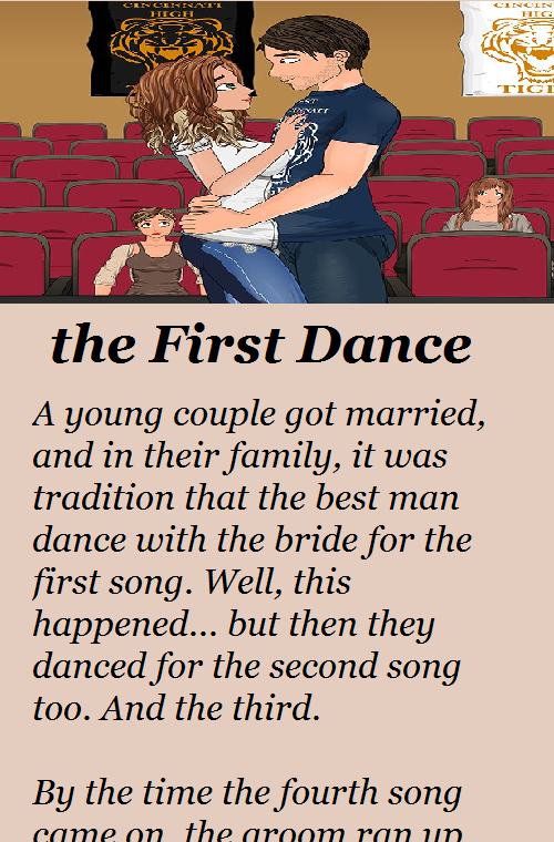 The Best Man Gets the First Dance