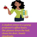 A young professor's office hours