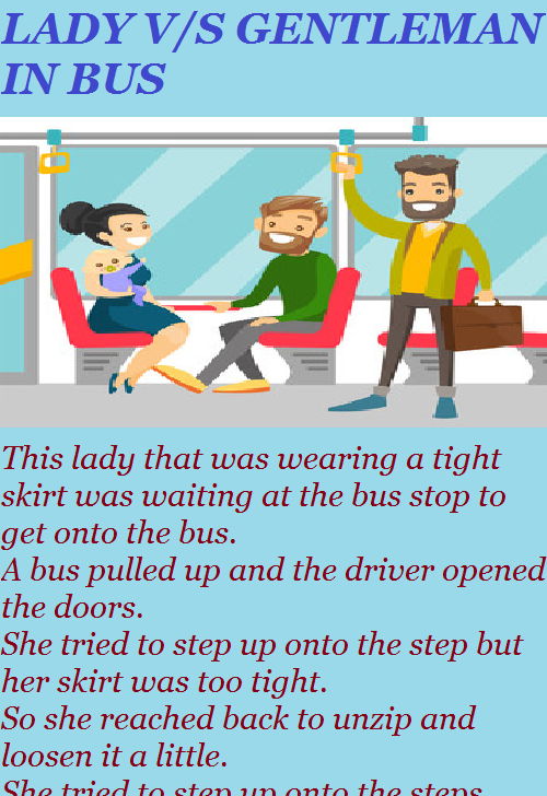 LADY V/S GENTLEMAN IN BUS