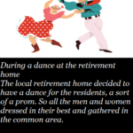 A dance for the residents