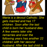 Maria is a devout catholic