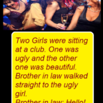 Two Girls were sitting at a club