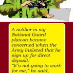 A soldier in my National Guard