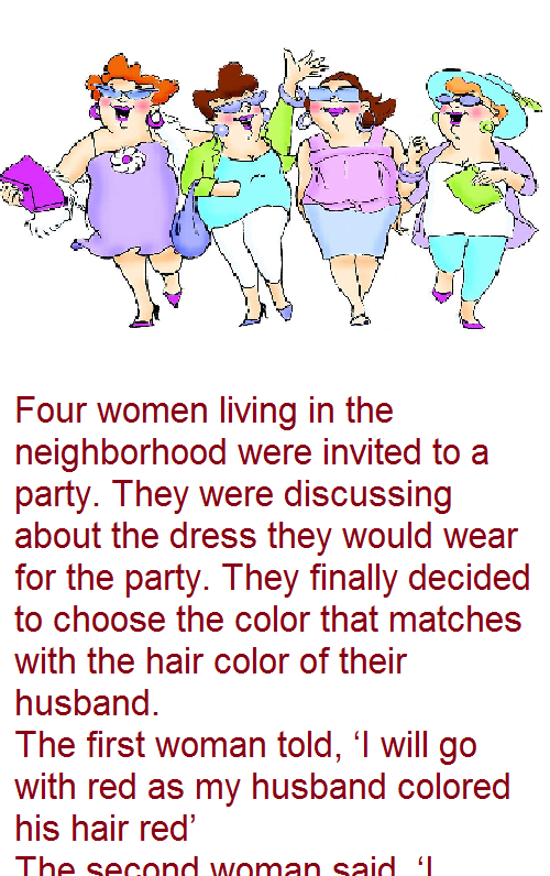 Four women living in the neighborhood