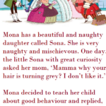 Mona has a beautiful and naughty daughter