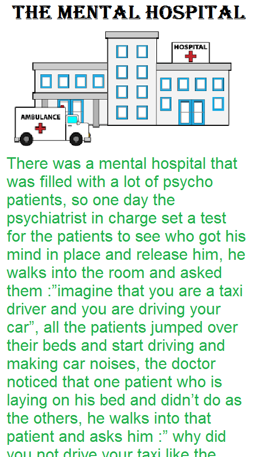 The mental hospital