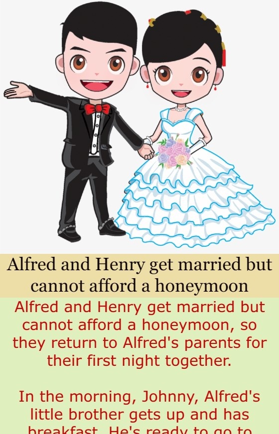 Alfred and Henry get married but cannot afford a honeymoon