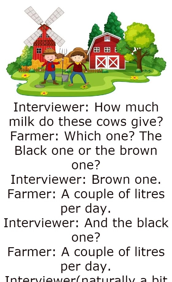 Interviewer and Farmer