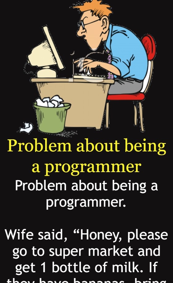 The problem about being a programmer