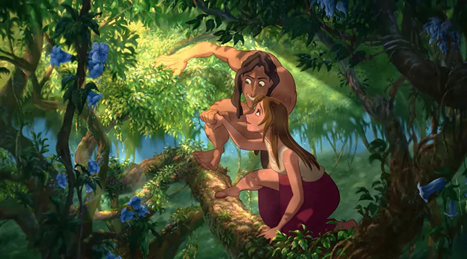 Tarzan had been living alone in his jungle kingdom