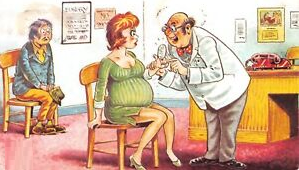 Doctor and pregnant woman