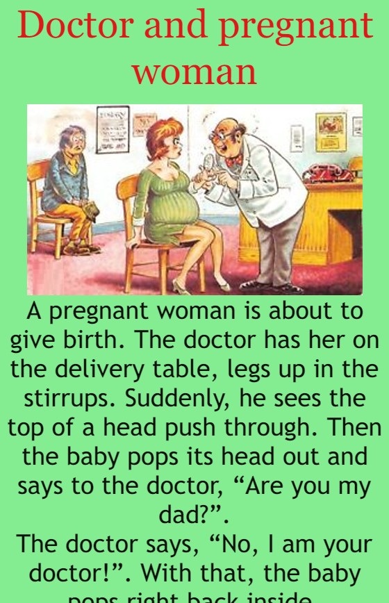 Doctor and pregnant woman