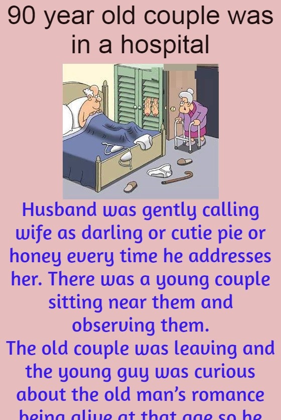 90 year old couple was in a hospital - Funny Jokes