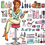 A woman came to a well-known beauty salon