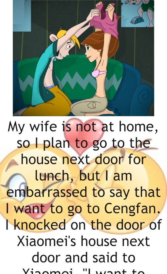 My wife is not at home so I plan to go to the house