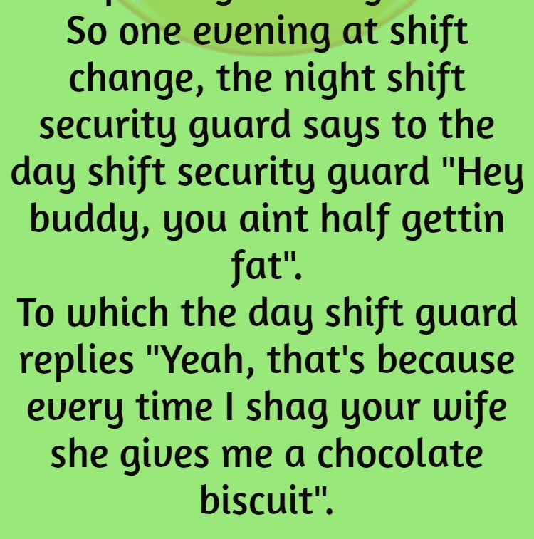 There were two security guards