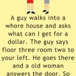 A guy walks into a whore house