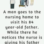 A man goes to the nursing home