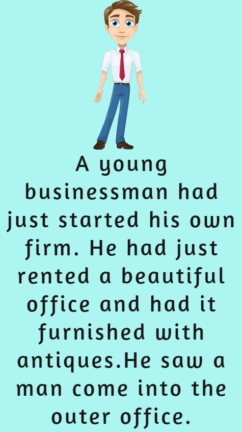 A young businessman