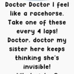 Doctor Doctor I feel like a racehorse