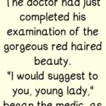 The doctor had just completed his examination