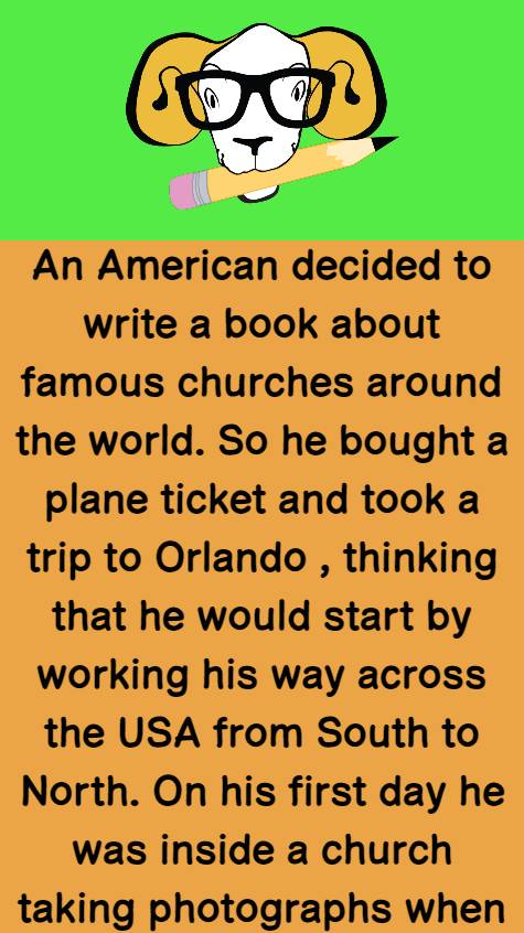 An American decided to write a book