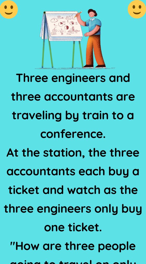 Three engineers and three accountants are traveling