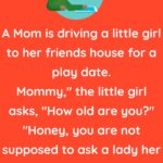 A Mom is driving a little girl to her friends house