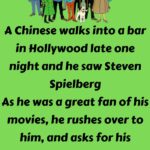 A Chinese walks into a bar