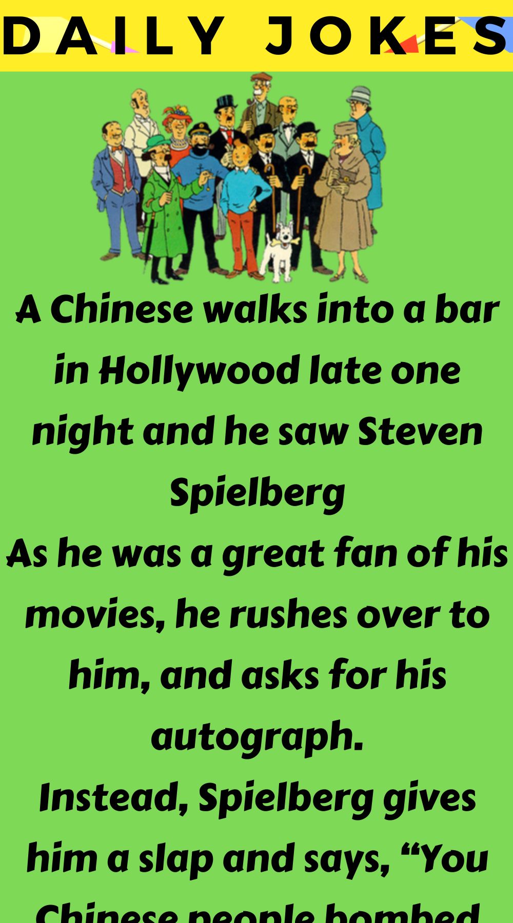 A Chinese walks into a bar