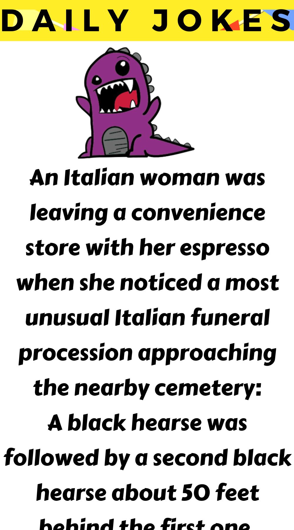 A solitary Italian woman