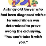 A stingy old lawyer