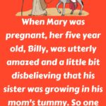 When Mary was pregnant