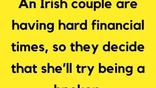 An Irish couple are having hard financial times